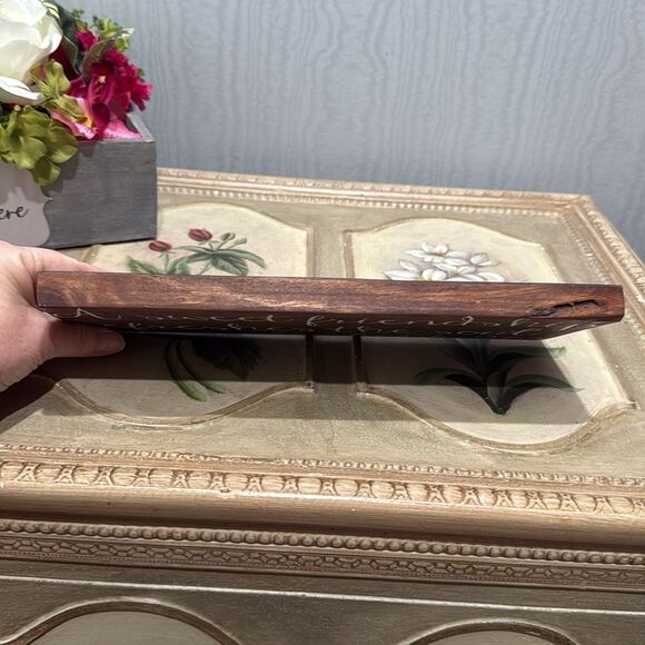 Proverbs 27:9 A Sweet Friendship Refreshes The Soul Rustic Wooden Sign Plaque - Picture 6 of 11